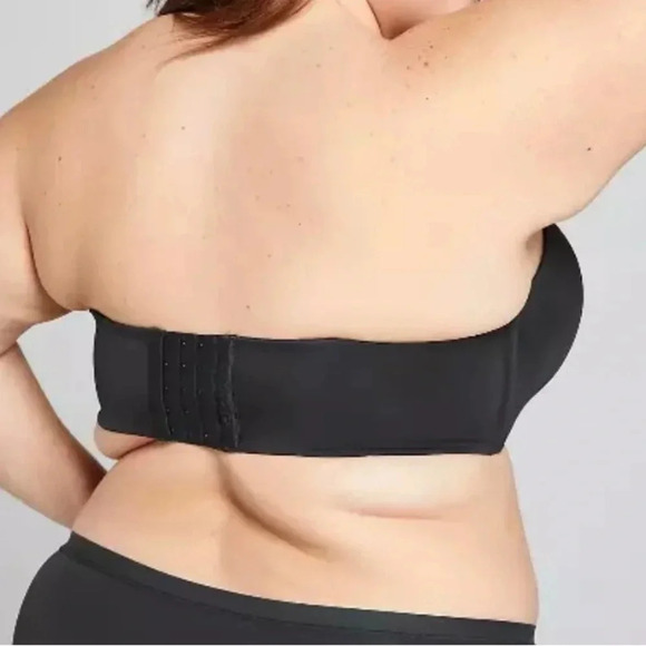 CACIQUE BOOST MULTI-WAY OR STRAPLESS BLACK BRA 42H - Picture 2 of 11